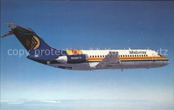 Flugzeuge Zivil Midway Airlines McDonnell Douglas DC-9
