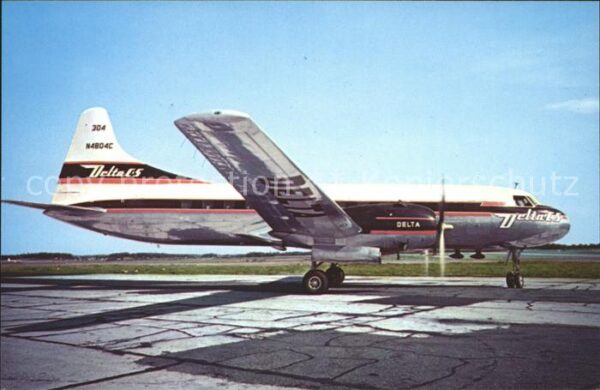 Flugzeuge Zivil Delta C & S Air Lines Convair 340 N4804