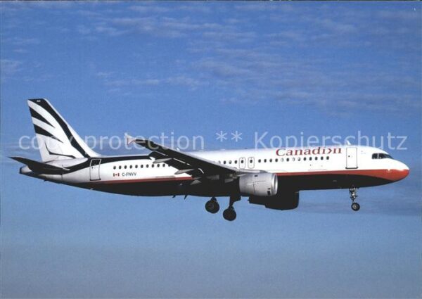 Flugzeuge Zivil Canadian A320-211 C-FNVV c/n 404