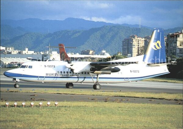 Flugzeuge Zivil Mandarin Airlines F50 B-12272 c/n 20286