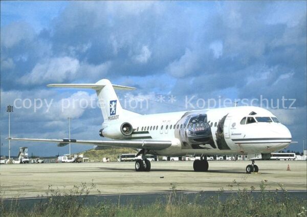 Flugzeuge Zivil Occitania Jet Fleet F28-4000 F-GDFC c/n