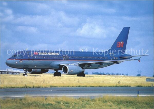 Flugzeuge Zivil British Midland A320-232 G-MIDY c/n 101
