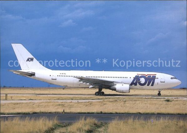 Flugzeuge Zivil AOM A300B4-203 EI-TLL c/n 158