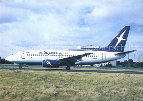 Flugzeuge Zivil Axon Airlines B737-7K9 SX-BLU c/n 28091