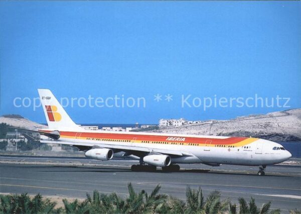 Flugzeuge Zivil Iberia A340-313 EC-CQK c/n 197