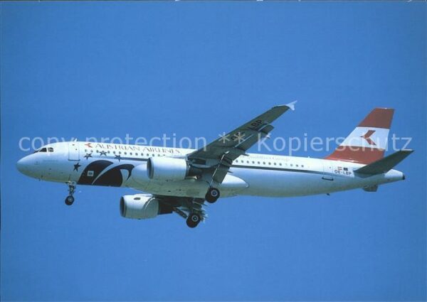 Flugzeuge Zivil Austrian Airlines A320-214 OE-LBP c/n 7