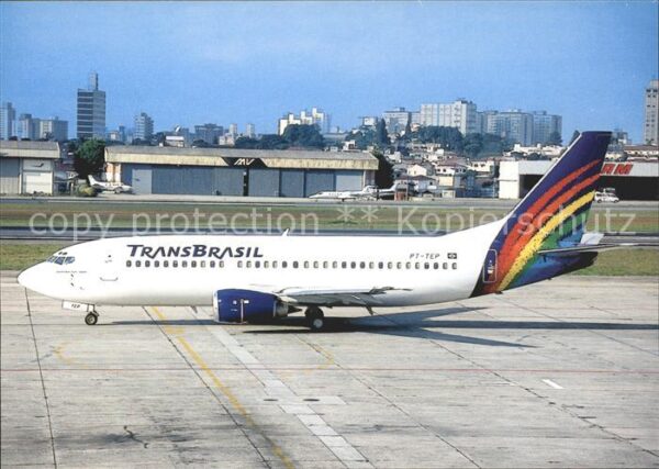 Flugzeuge Zivil Transbrasil B737-36N PT-TEP c/n 28564 /