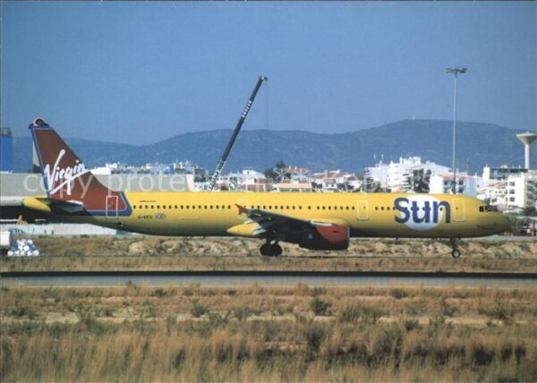 Flugzeuge Zivil Aerostills Virgin Sun A321-200 G-VKIS c