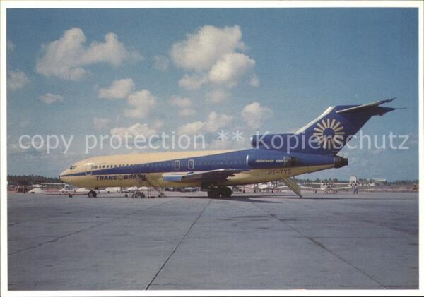 Flugzeuge Zivil Trans-Brasil PT-TYS B-727/100/27C c/n 1