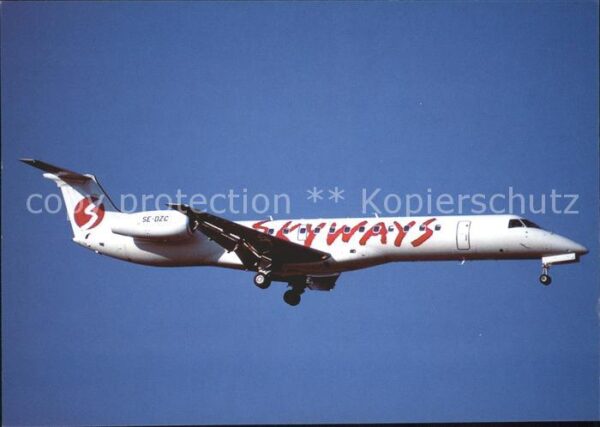 Flugzeuge Zivil Embraer Emb. 145 Skyways Suede SE-DZC