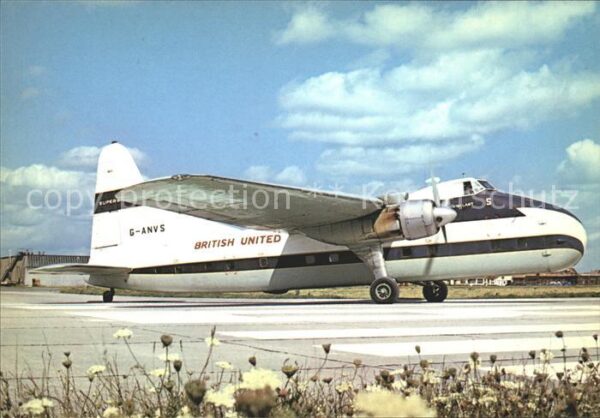 Flugzeuge Zivil British United Bristol 170 Mk. 32 G-ANV