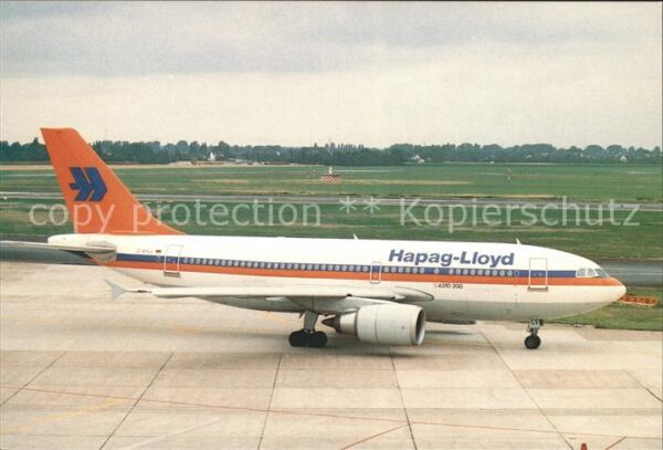 Flugzeuge Zivil T.A.S. 025 Hapag-Lloyd Airbus A310-200