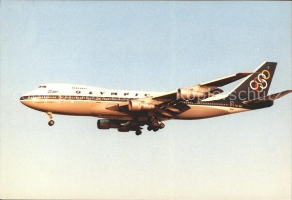 Flugzeuge Zivil Olympic Airways Boeing 747-212B SX-OAC