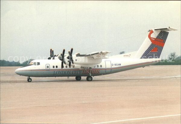 Flugzeuge Zivil London City Airways DHC-7-110 Dash 7 G-