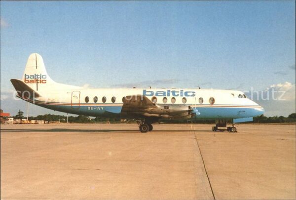 Flugzeuge Zivil Baltic Viscount 815 SE-IVY c/n 375