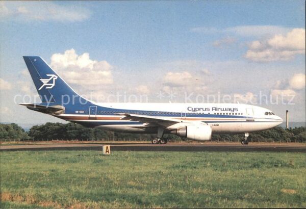 Flugzeuge Zivil Cyprus Airways A310-203 5B-DAQ c/n 300