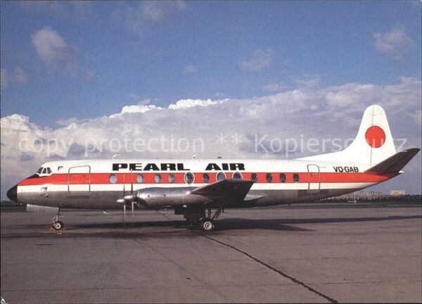 Flugzeuge Zivil VQ-GAB Vickers Viscount804 Pearl Air c/