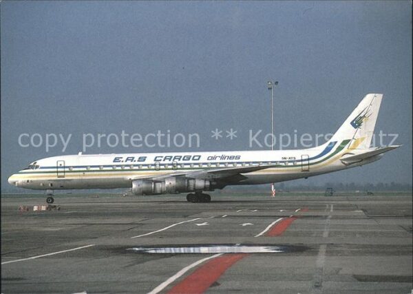 Flugzeuge Zivil 5N-ATS Douglas DC8-55F EAS Cargo Airlin