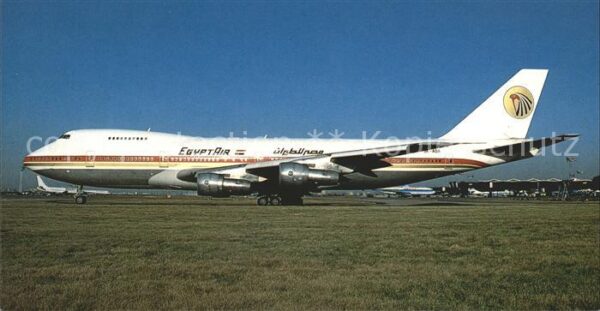 Flugzeuge Zivil Egyptair Boeing 747 9K-ADA