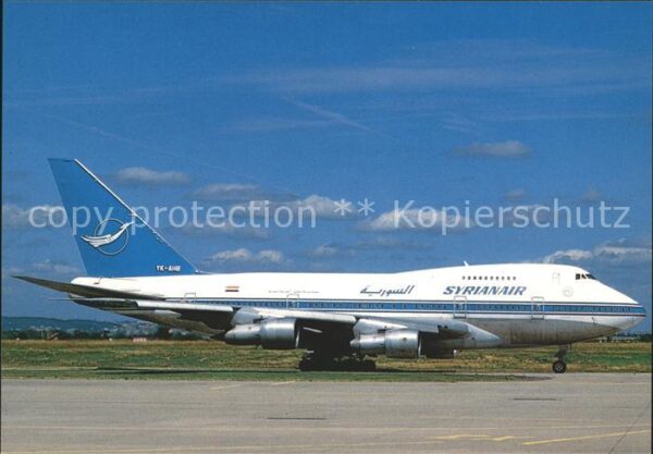 Flugzeuge Zivil Syrianair Boeing 747 YK-AHB