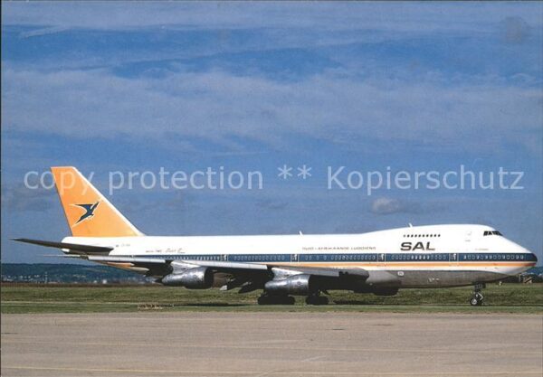 Flugzeuge Zivil SAL Boeing 747 ZS-SAS