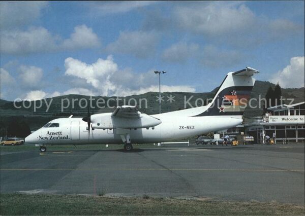 Flugzeuge Zivil De Havilland DHC-8-102 Dash 8 Ansett Ne