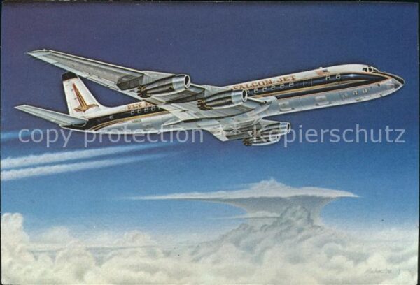 Flugzeuge Zivil Eastern Airlines Douglas DC-8 Künstlerk
