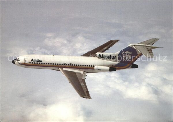 Flugzeuge Zivil Alaska Airlines Boeing 727-81 N124 c/n