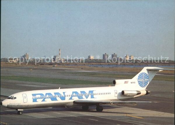 Flugzeuge Zivil PANAM  Boeing 727-235 N4743