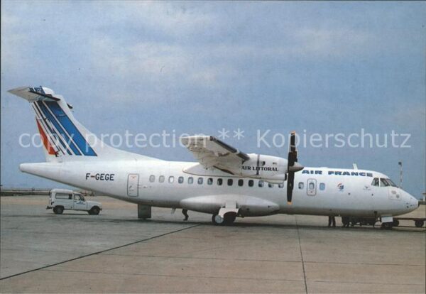 Flugzeuge Zivil Air France Air Littoral ATR 42 F-GEGE