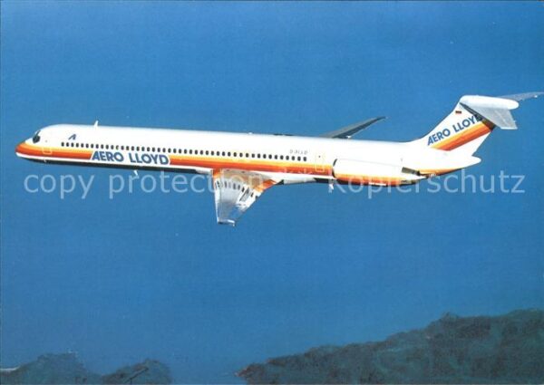 Flugzeuge Zivil Aero Lloyd McDonnell-Douglas MD-83