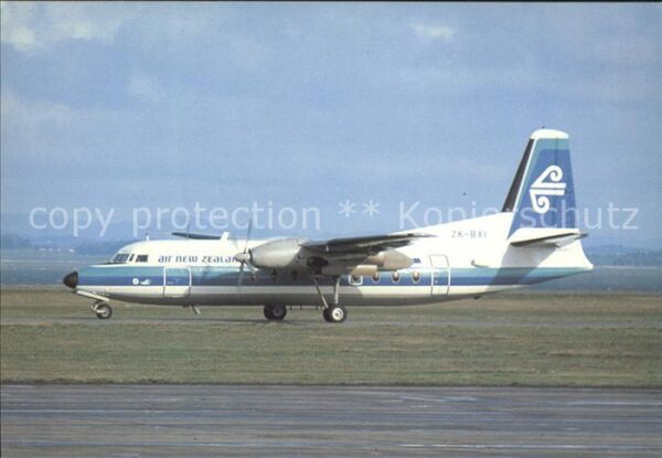 Flugzeuge Zivil Air New Zealand Fokker F27 Friendship Z