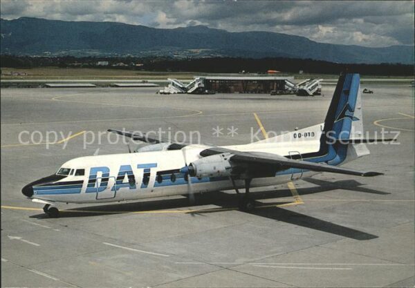 Flugzeuge Zivil FH-227 Delta Air Transport OO-DTD