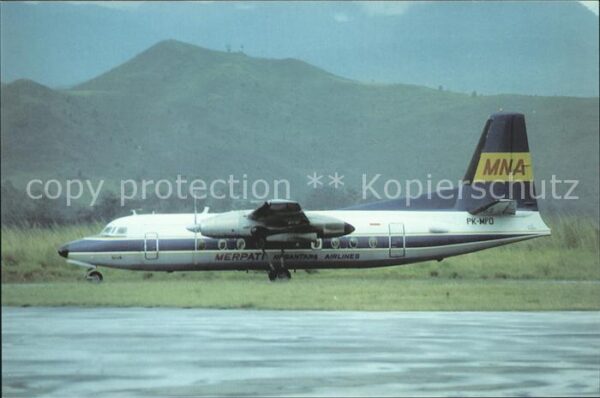 Flugzeuge Zivil M.N.A Merpati F 27-600 PK MFO c/n 10435