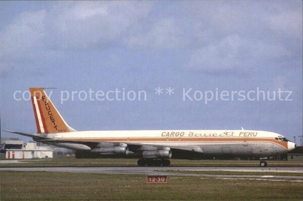 Flugzeuge Zivil FAUCETT PEROU B707-331C N15710 c/n 1956
