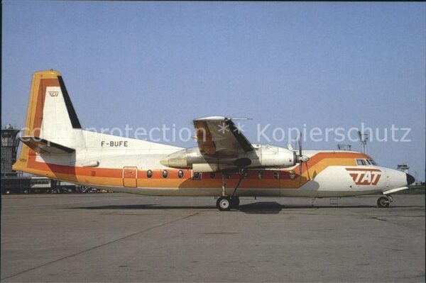 Flugzeuge Zivil T.A.T Tourqaine Air Transport F 27.250