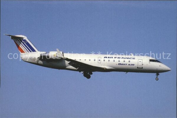 Flugzeuge Zivil AIR FRANCE BRIT AIR CRJ.100 F.GRJM c/n