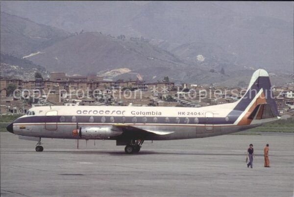 Flugzeuge Zivil AEROCESAR Viscount 828 HK.2404X c/n 457