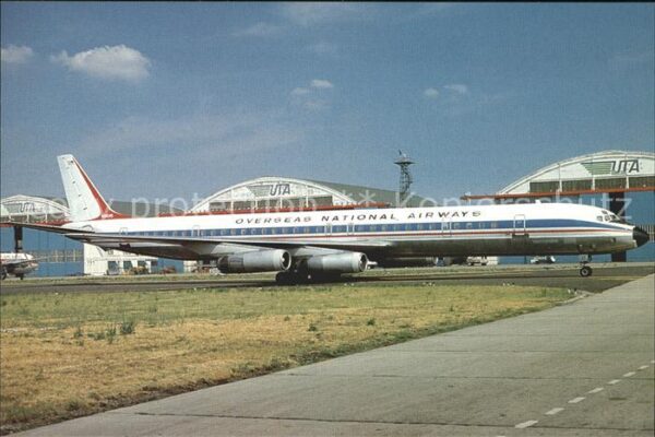 Flugzeuge Zivil O.N.A. (couleur kréanauline) DC-8-63 CF