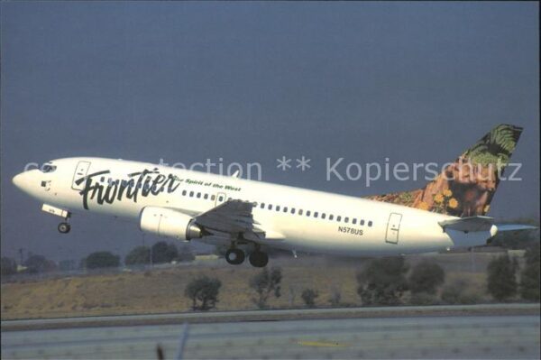 Flugzeuge Zivil FRONTIER (Young Foxes) Boeing 737-301 N