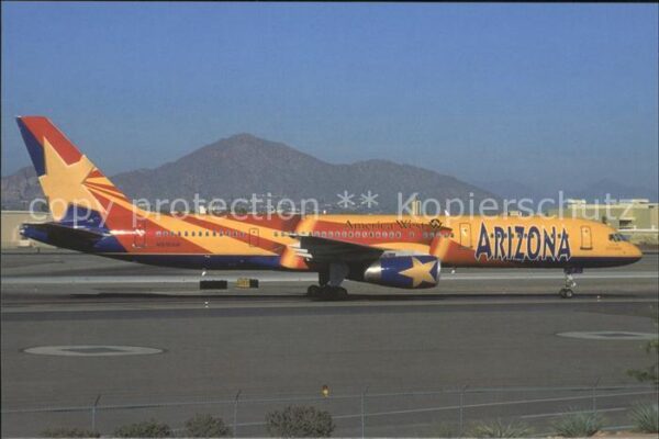 Flugzeuge Zivil AMERICA WEST (ARIZONA colour) Boeing 72