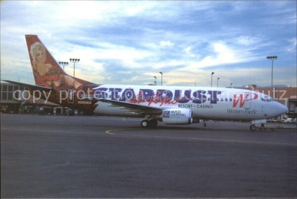 Flugzeuge Zivil WESTERN PACIFIC (Stardust Casino Las Ve