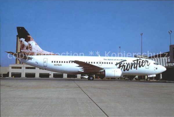 Flugzeuge Zivil FRONTIER (Polar Bears) Boeing B-737-300