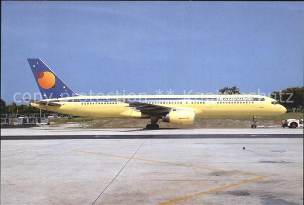 Flugzeuge Zivil Trqanswede Leisure AB B 757-236 SE-DUK