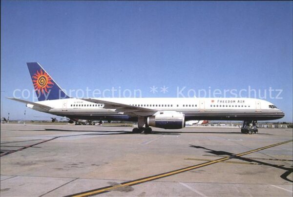 Flugzeuge Zivil FREEDOM AIR B 757-204 ER G-BYAF cn 2626