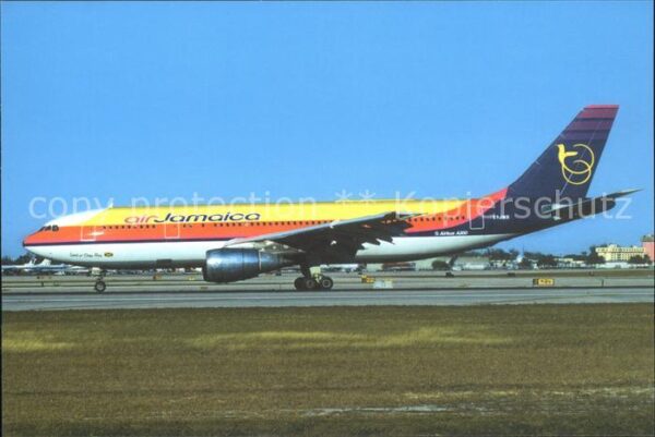 Flugzeuge Zivil AIR JAMAICA Airbus 300-B4-203 6Y-JMR c/