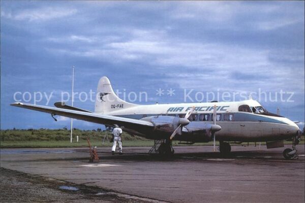 Flugzeuge Zivil AIR PACIFIC DH 114 Heron 2D DQ FAE cn 1