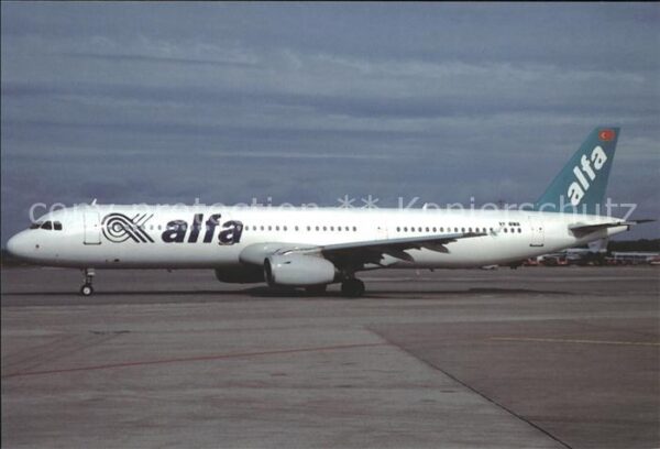 Flugzeuge Zivil AIR ALFA Airbus A321 9Y-BWA