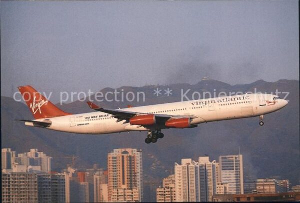 Flugzeuge Zivil Virgin Atlantic Airbus A340-311 G-VBus
