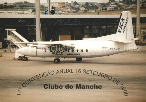 Flugzeuge Zivil VICA Airlines Brazil Fokker F-27'/600 (